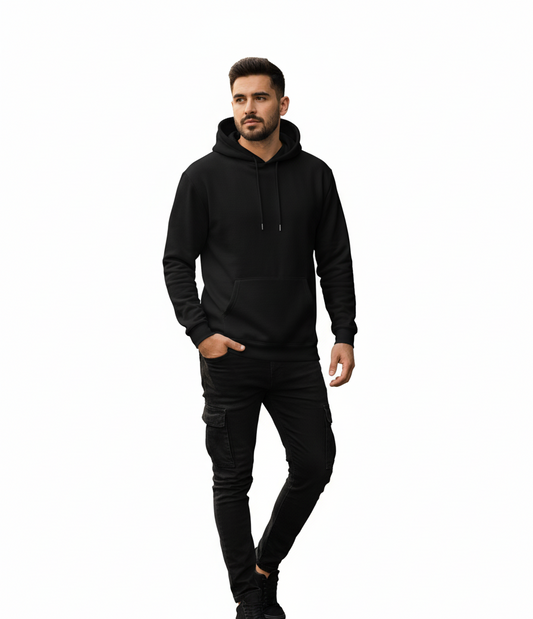 BLACK - Unisex Hoodie